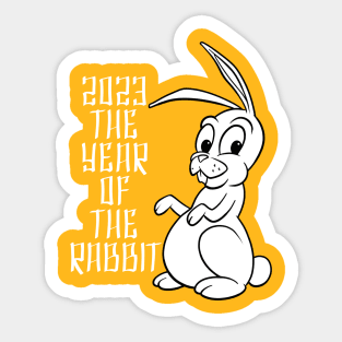The Chinese Year of the Rabbit 2023 Sticker